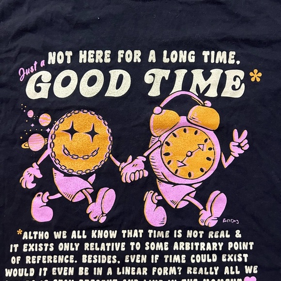 Fun Boss Dog Art Dept Cut Off Shirt Size Medium - Picture 2 of 4